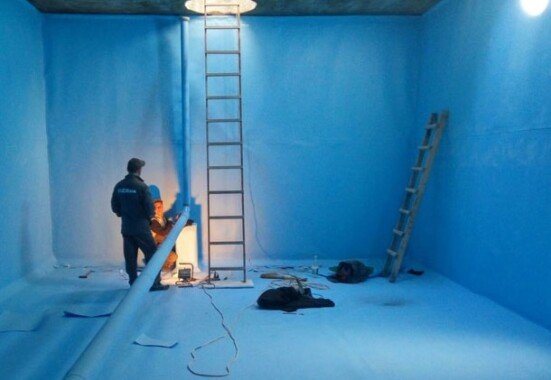 عزل خزانات المياه الخرسانية